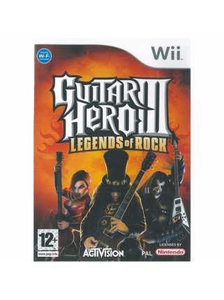 Guitar Hero III Legends of Rock (USED) [Wii]
